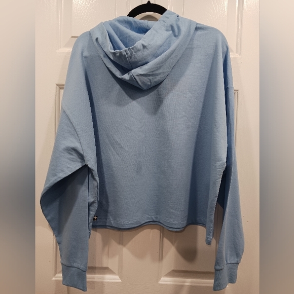 Puma Light Blue Graphic Hoodie - Picture 4 of 4